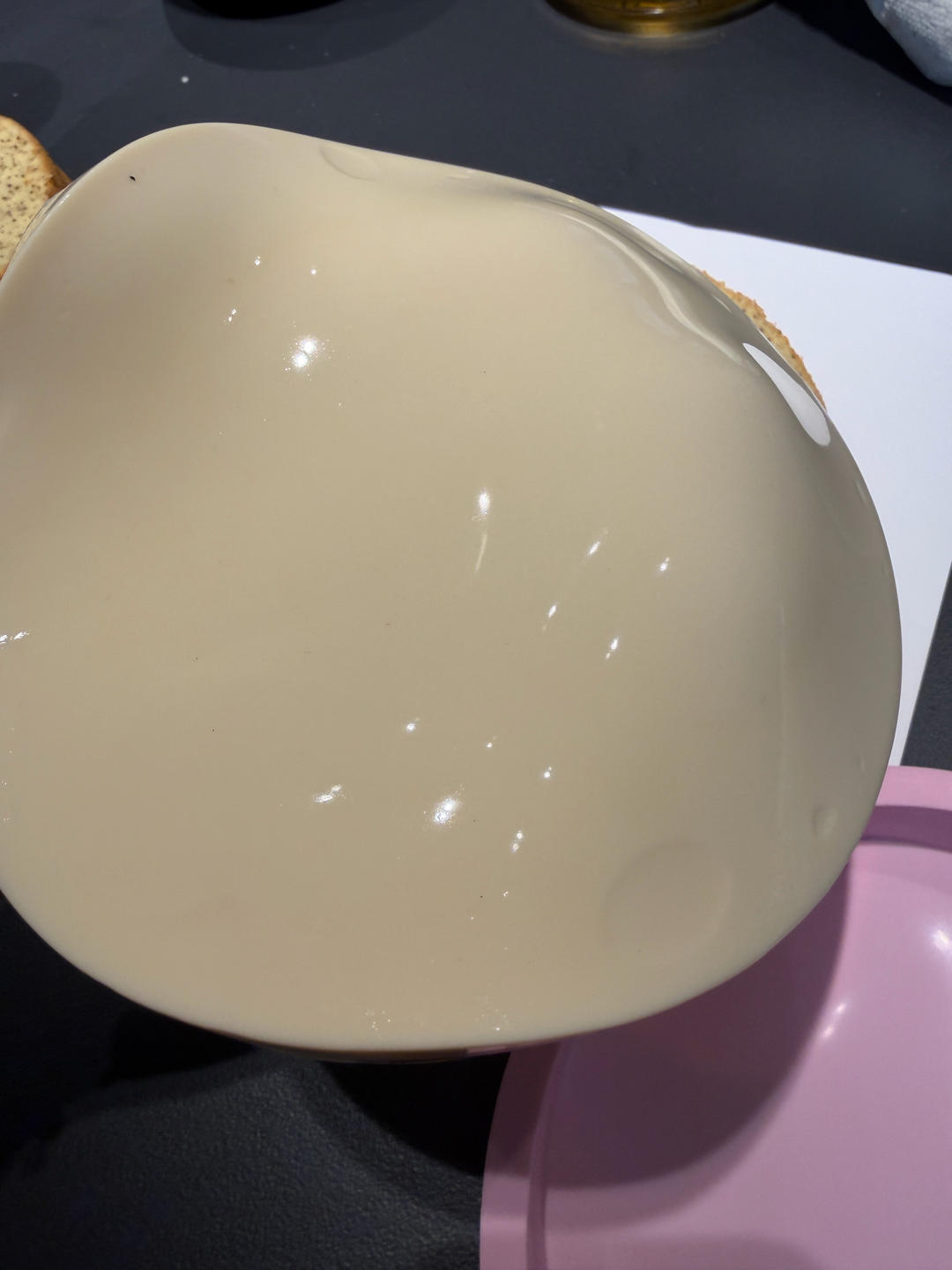 6寸茉莉绿茶奶冻