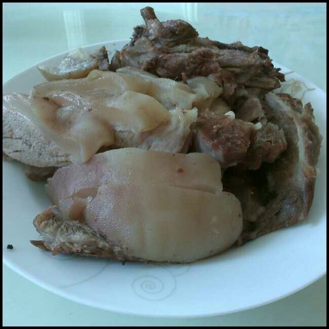 白切羊肉