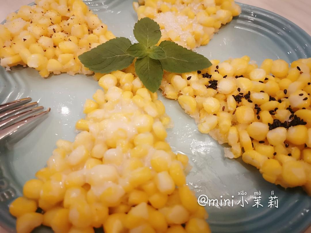 超简单的5种口味玉米烙的做法