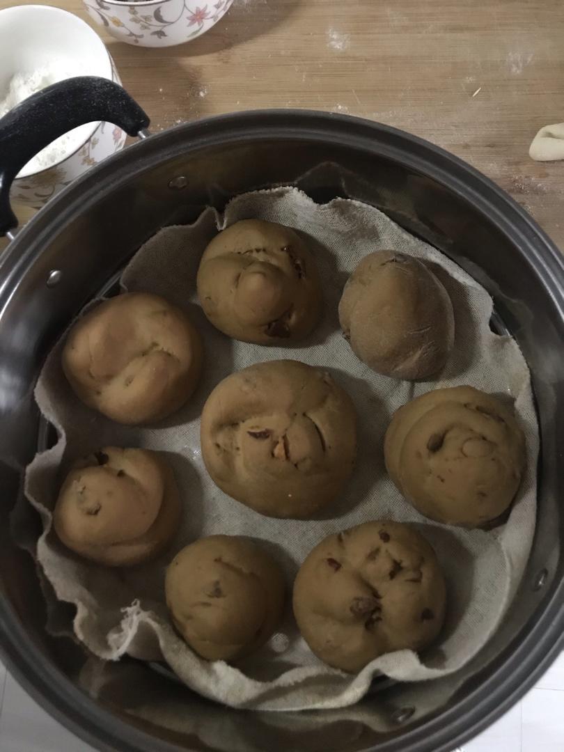 红糖大枣馒头