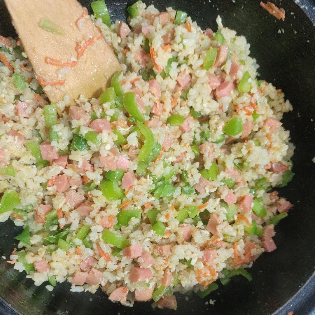 炒米饭蛋炒饭二十分钟快手家常