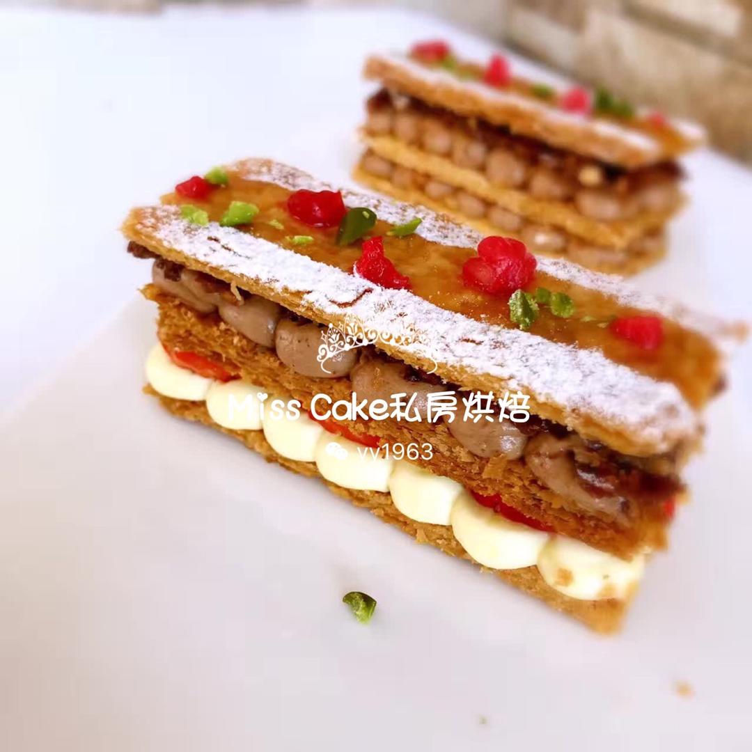 草莓拿破仑酥