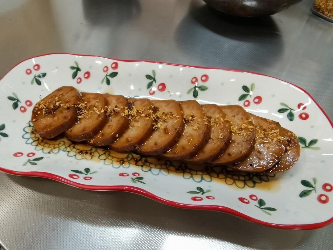 堂妈教你做桂花糯米藕