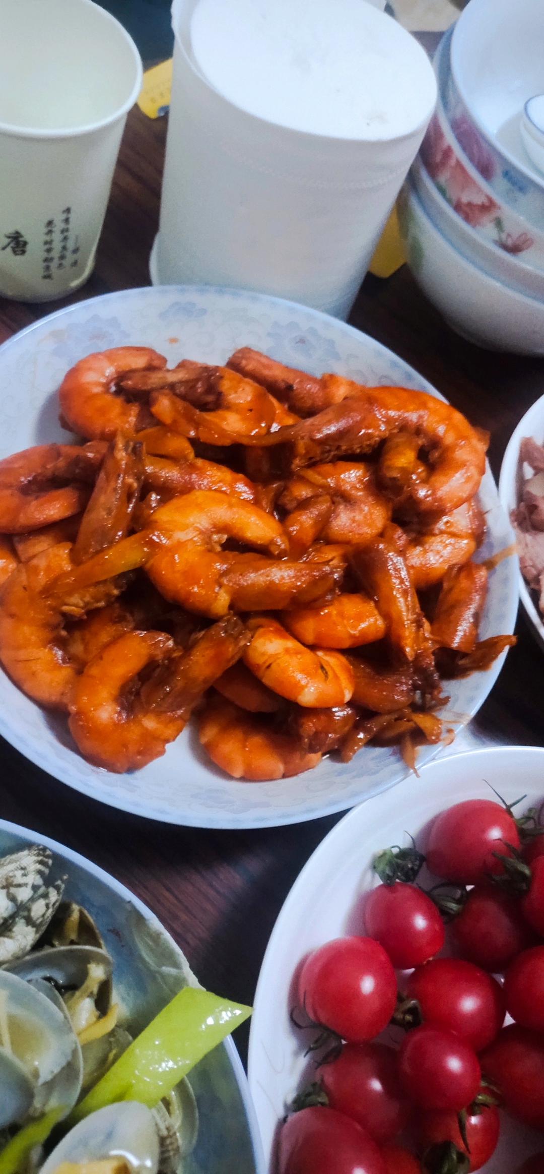 超超超级好吃的番茄大虾🍤