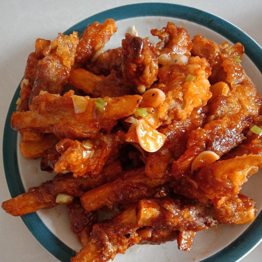 伪糖醋排骨（土豆里脊肉）