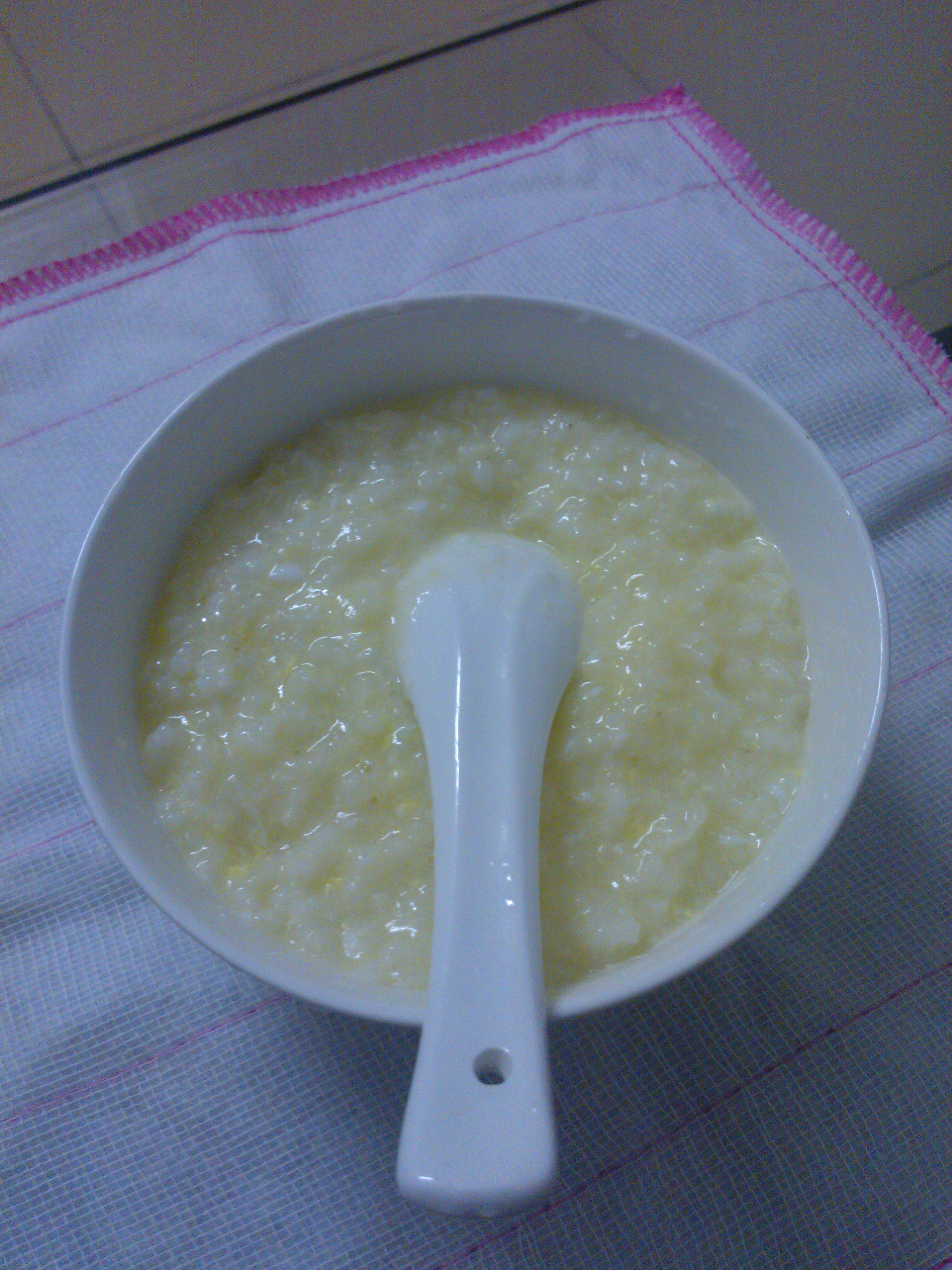 unknower做的鸡蛋粥