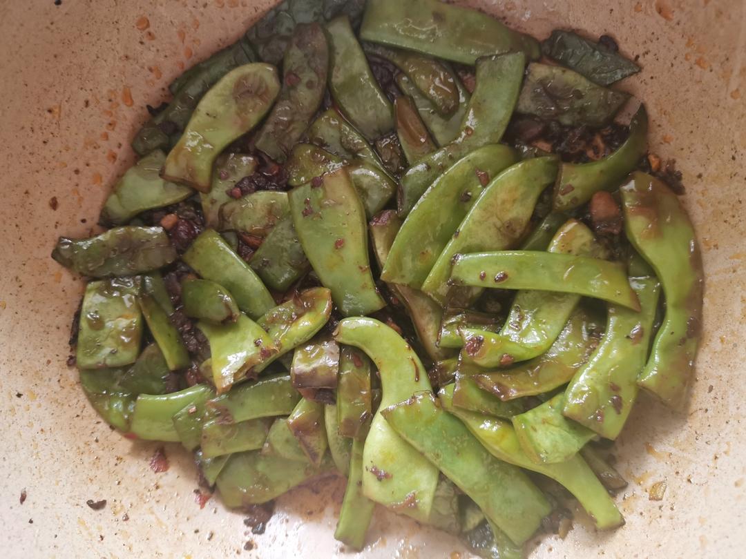 下饭神器 扁豆炒肉