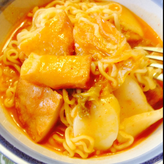 韩式泡面辣炒年糕