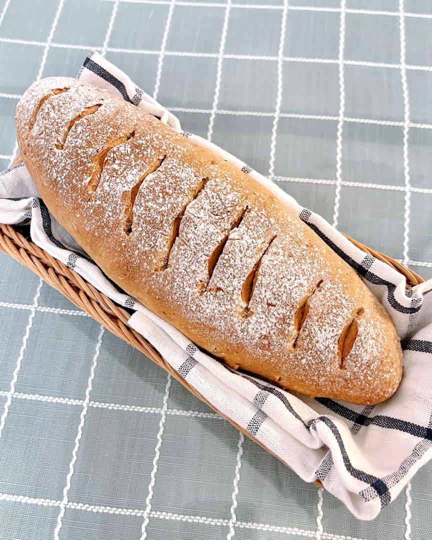 全麦软欧包（有啥放啥，健康美味，流程简易）