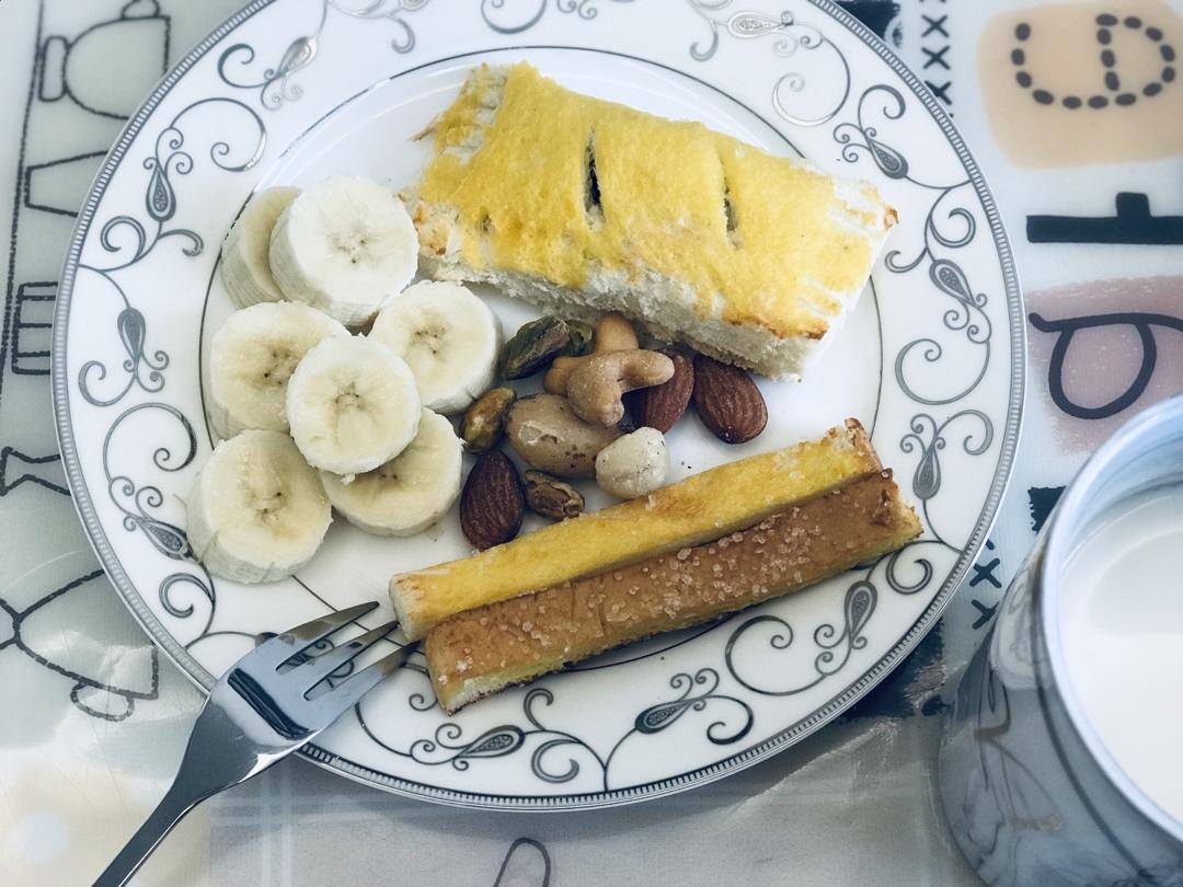 吐司版红豆派&香蕉派