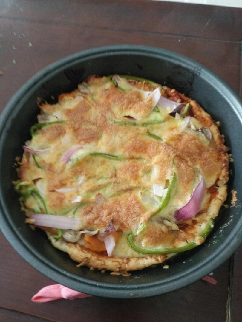 八寸披萨饼皮（四个）制作