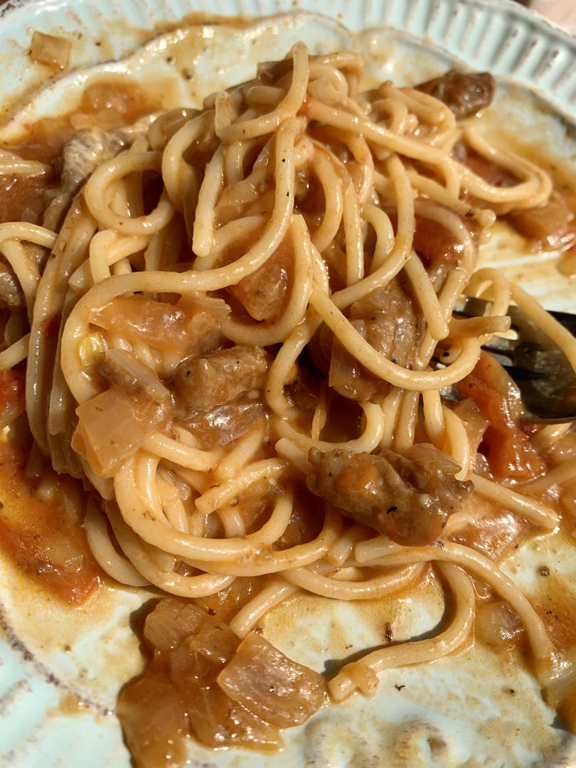 比餐厅好吃的黑椒牛柳意面🍝零失败简单教程
