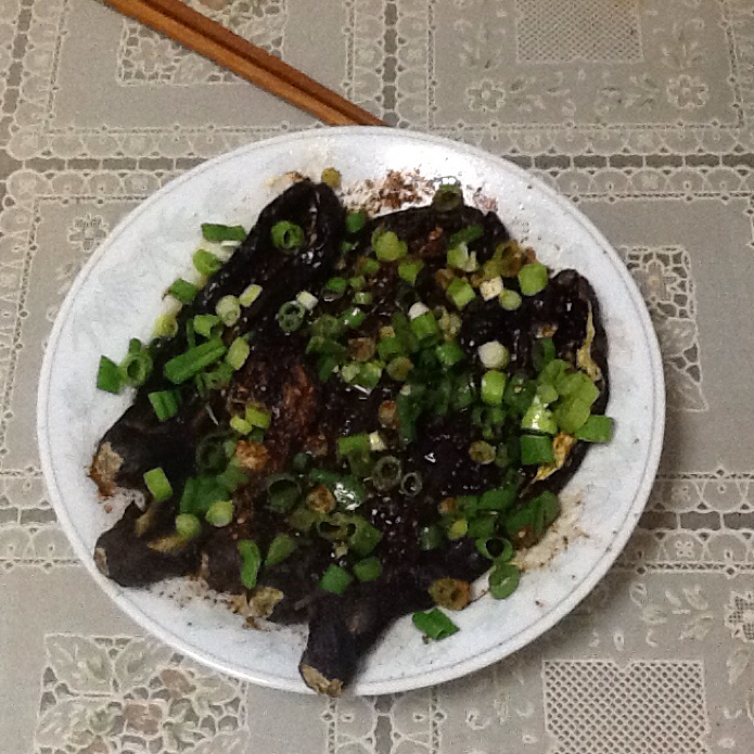 微波炉烤茄子