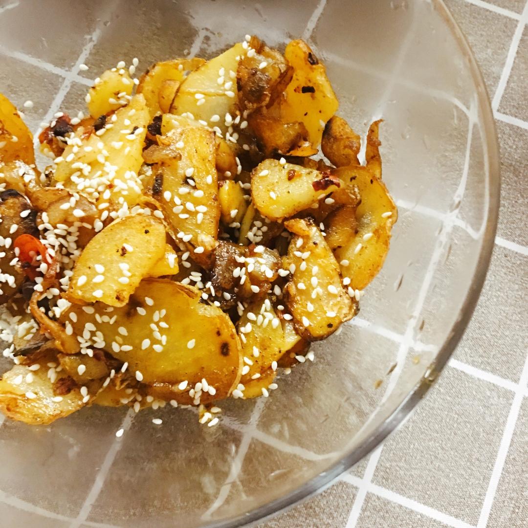 干锅土豆片