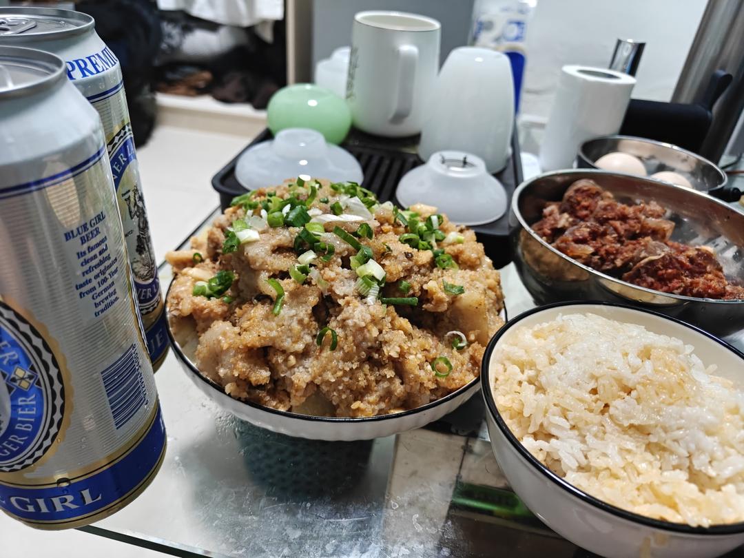 绝绝子！甩饭店几条街的粉蒸肉（粉蒸排骨）