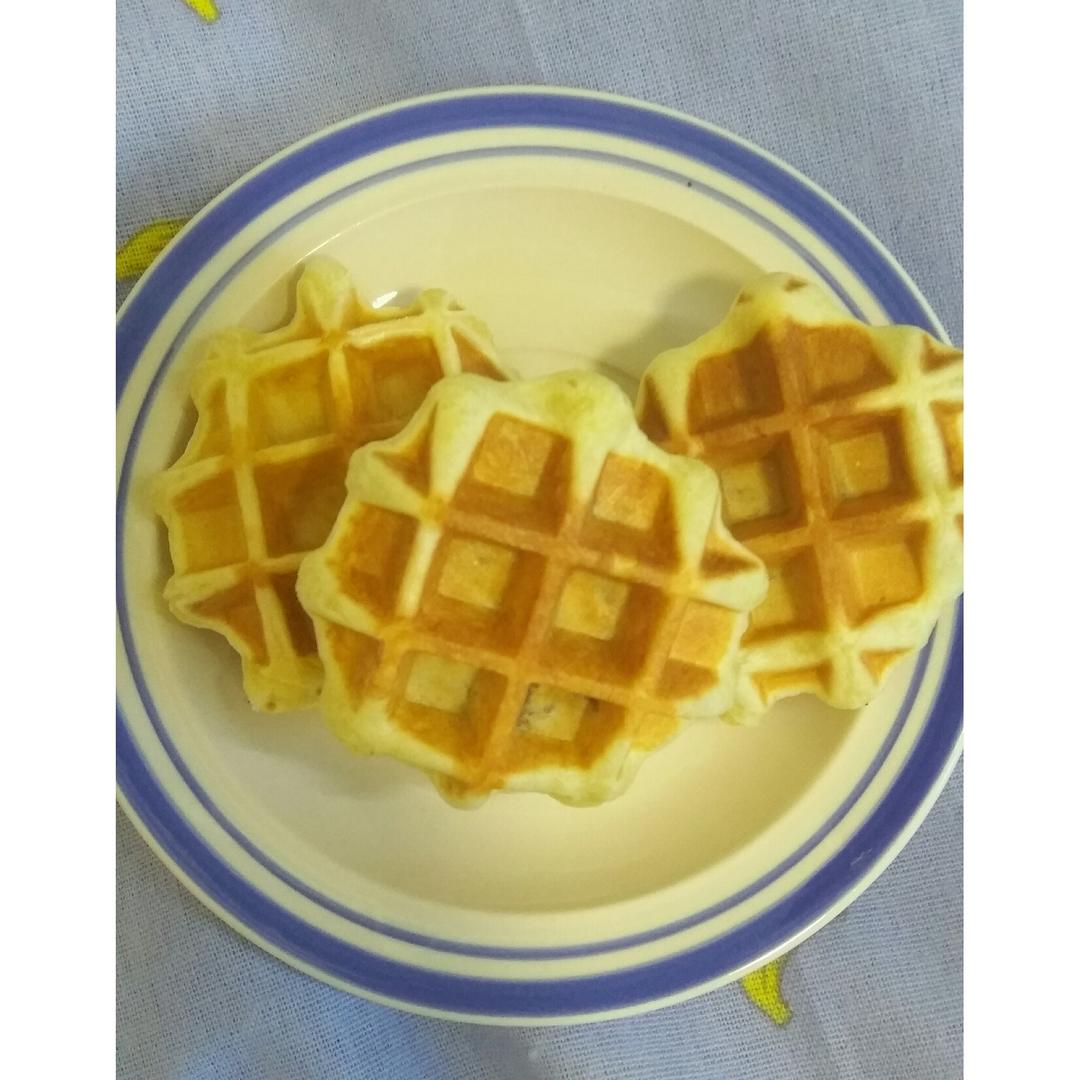 麻薯华夫饼（隔夜发酵）
（原味&抹茶）