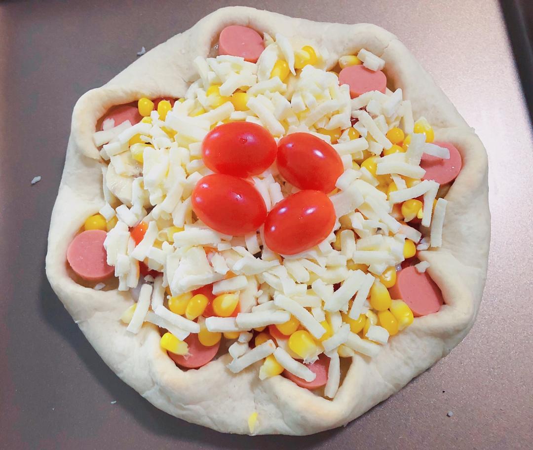 当咚妈咪做的八寸披萨饼皮(四个)制作