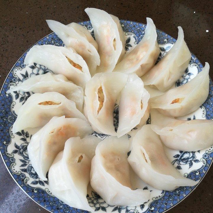 水晶虾饺