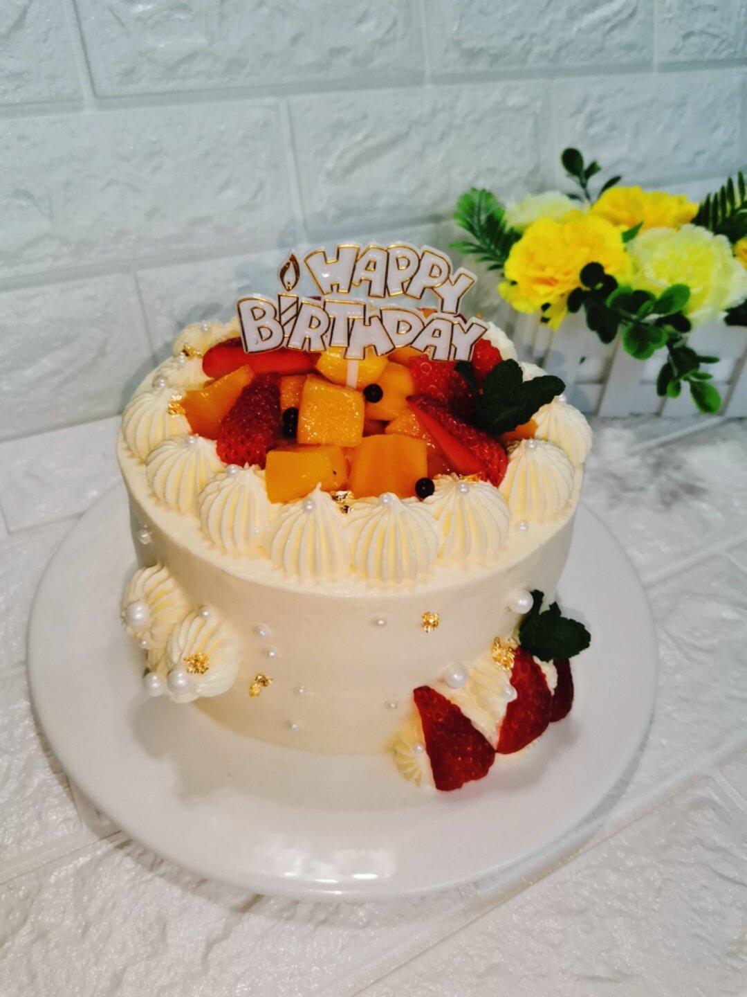 奶油生日蛋糕记录