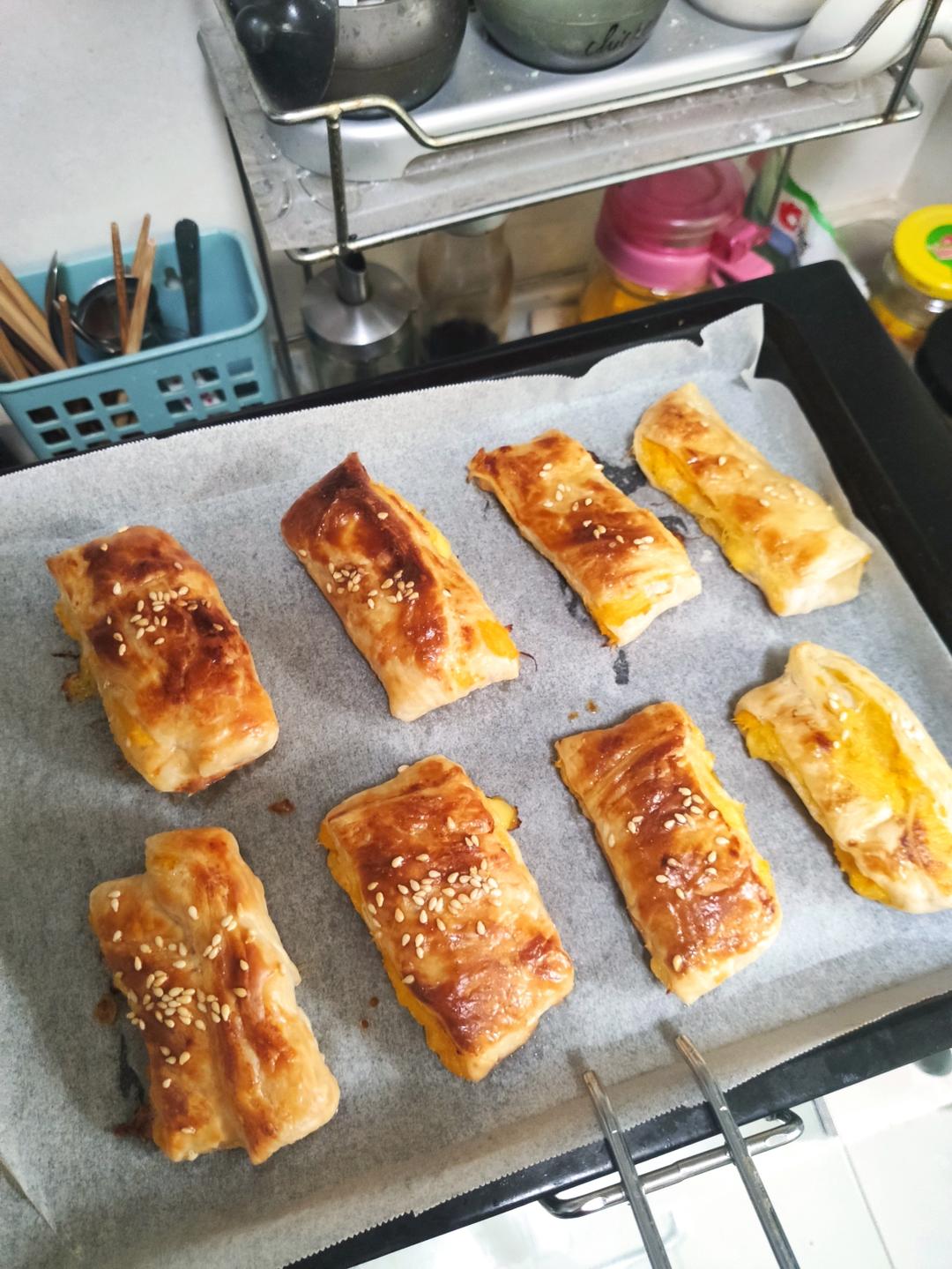 红薯的最好吃的做法🍠红薯饼手抓饼