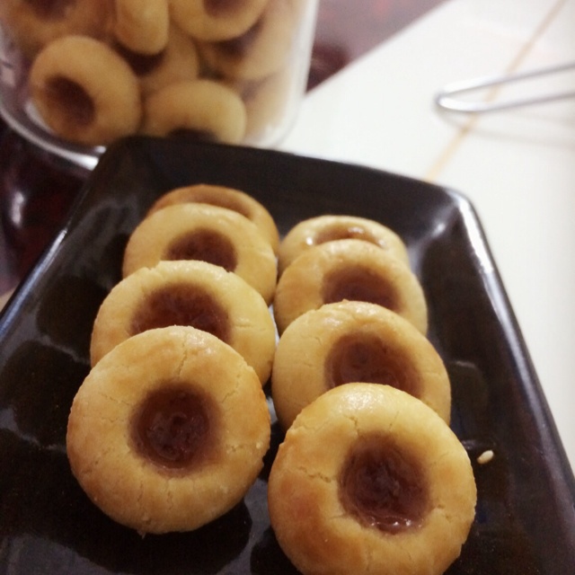 特浓奶香果酱酥饼