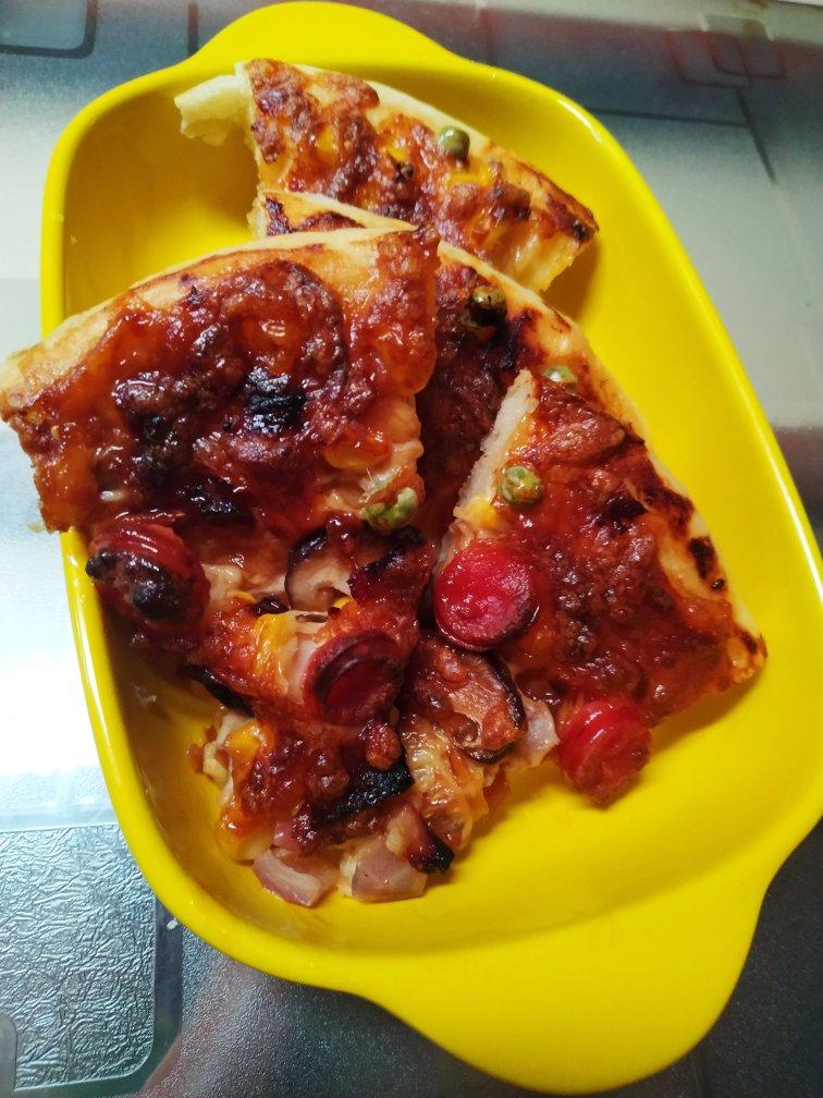 新手披萨饼皮pizza(能开餐厅那种)