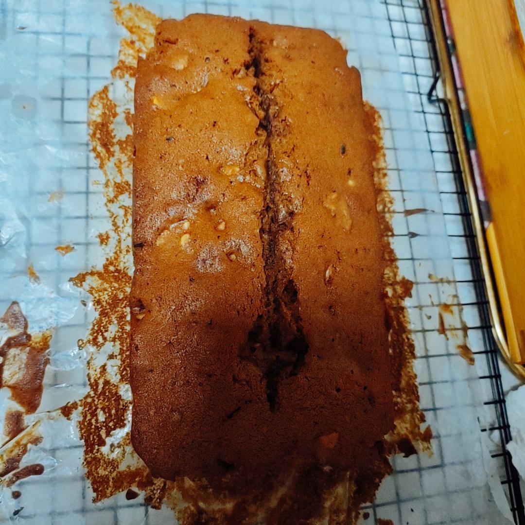 枣泥核桃磅蛋糕