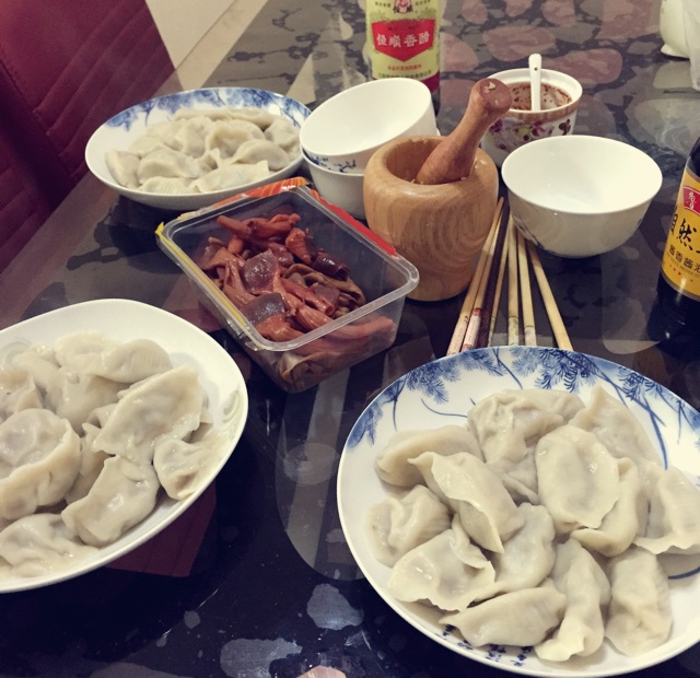 芹菜饺子