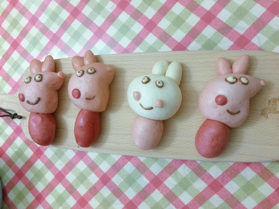 卡通馒头（小猪佩奇&小羊苏西）