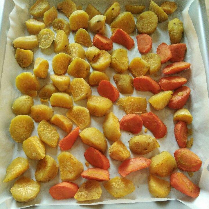 从此放弃油炸🥔烤杂蔬（土豆，红薯，藕片...）