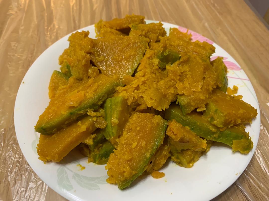 金沙美味【咸蛋黄炒南瓜】