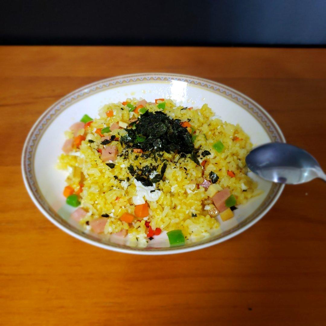 五彩缤纷蛋炒饭