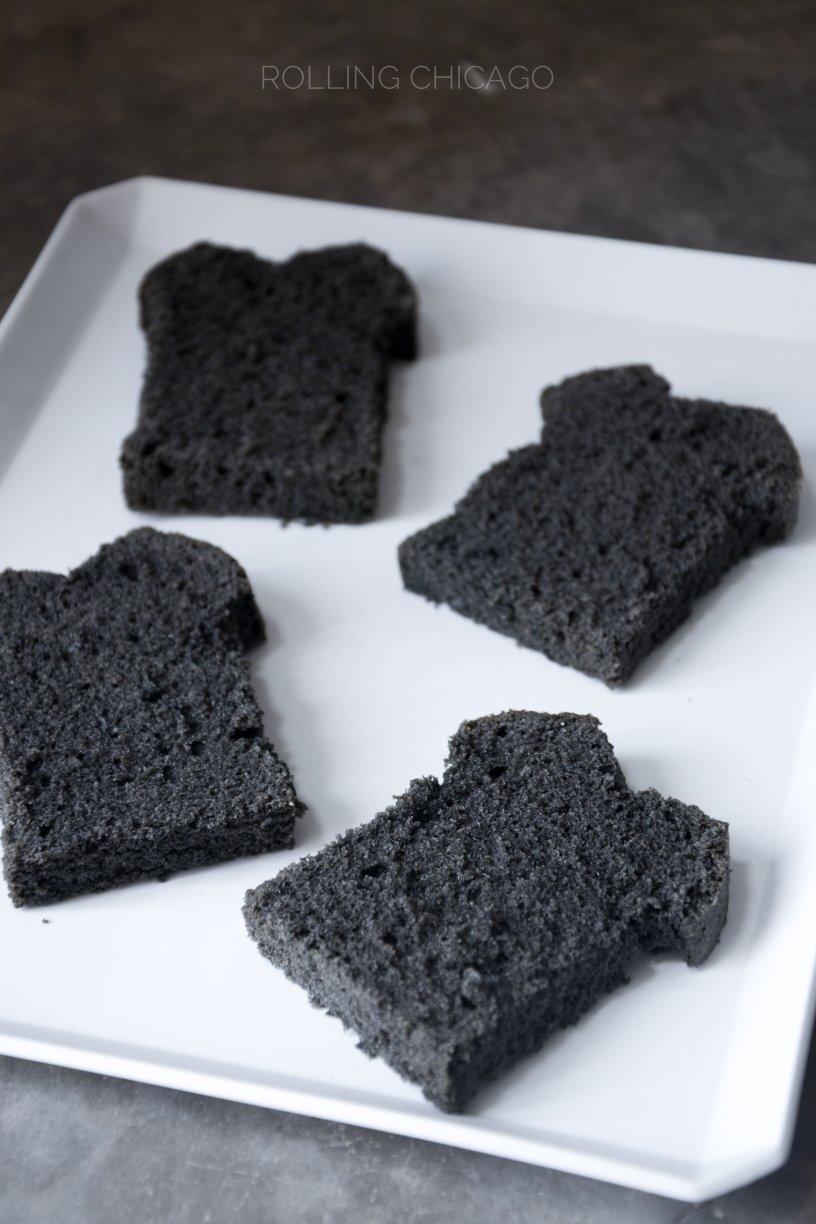 黑芝麻胖胖糕（磅蛋糕）