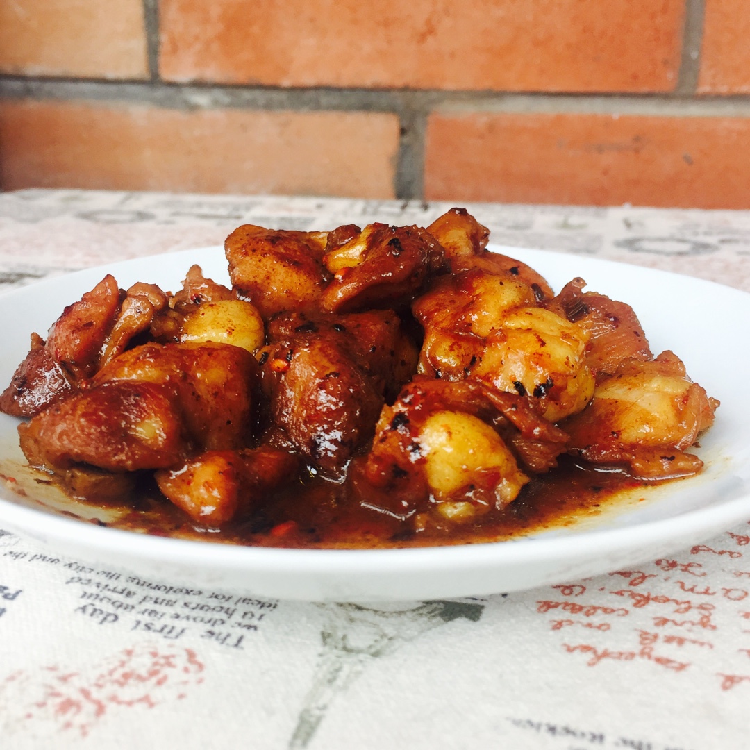 黑胡椒鸡脆骨