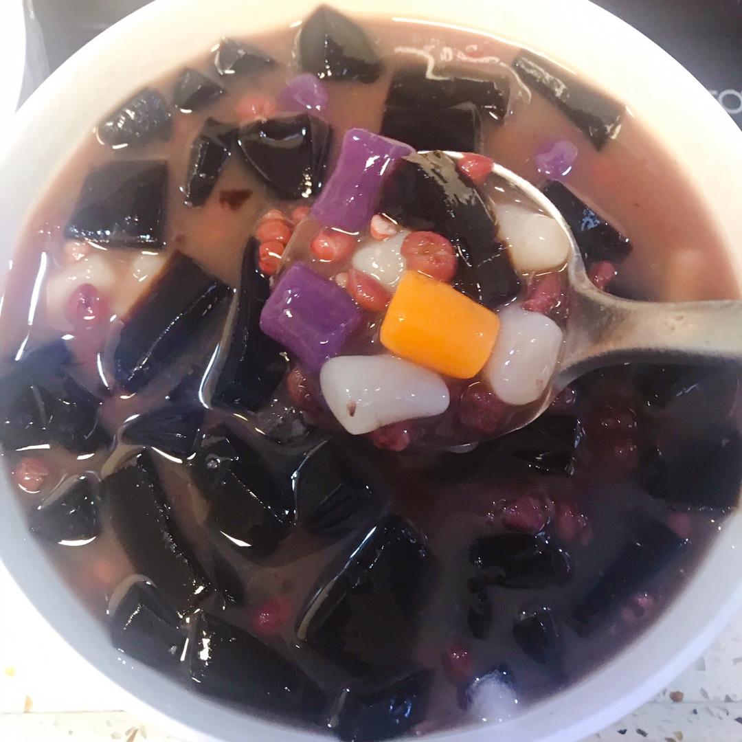 夏天最爱三色芋圆