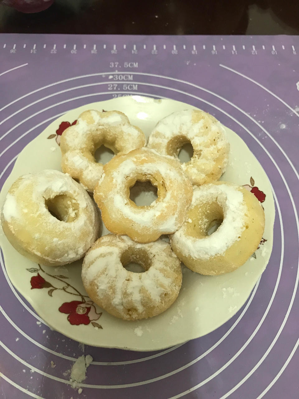 非油炸，烤箱版甜甜圈