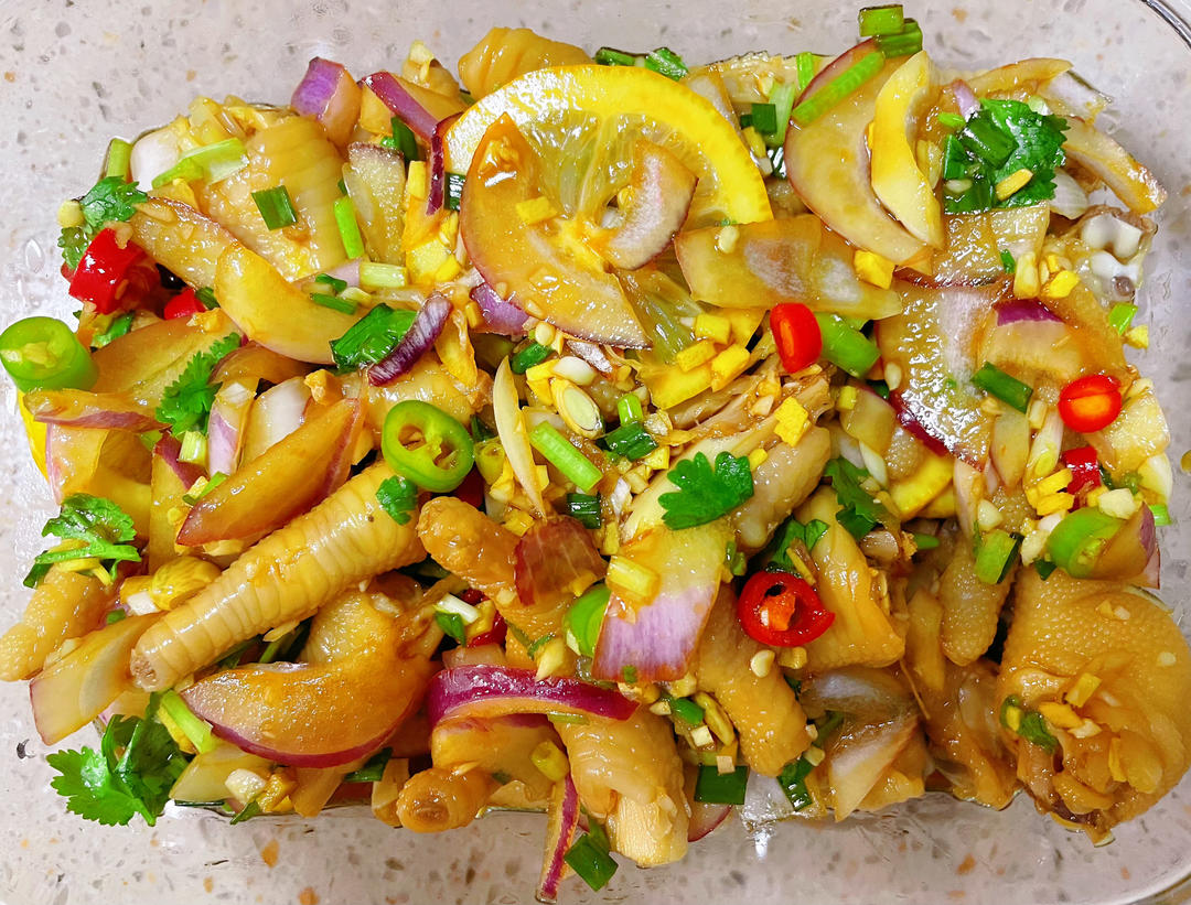 【柠檬酸辣鸡爪】自制超级无敌美味的网红鸡爪