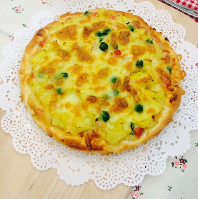 夏威夷pizza（附饼底冷冻法）