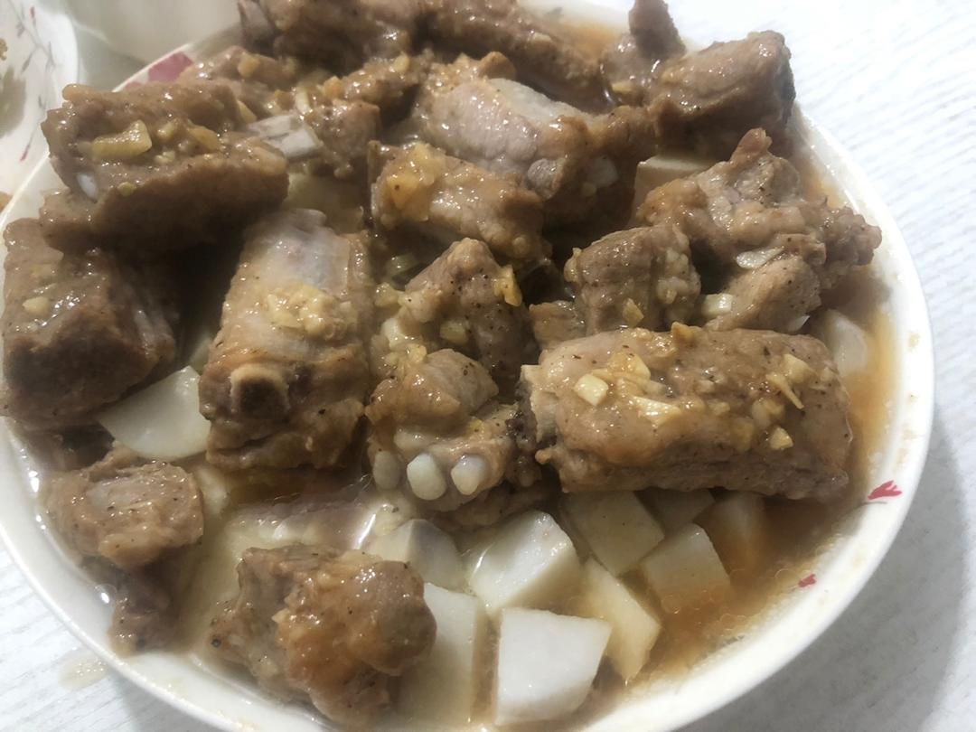 香芋蒸排骨