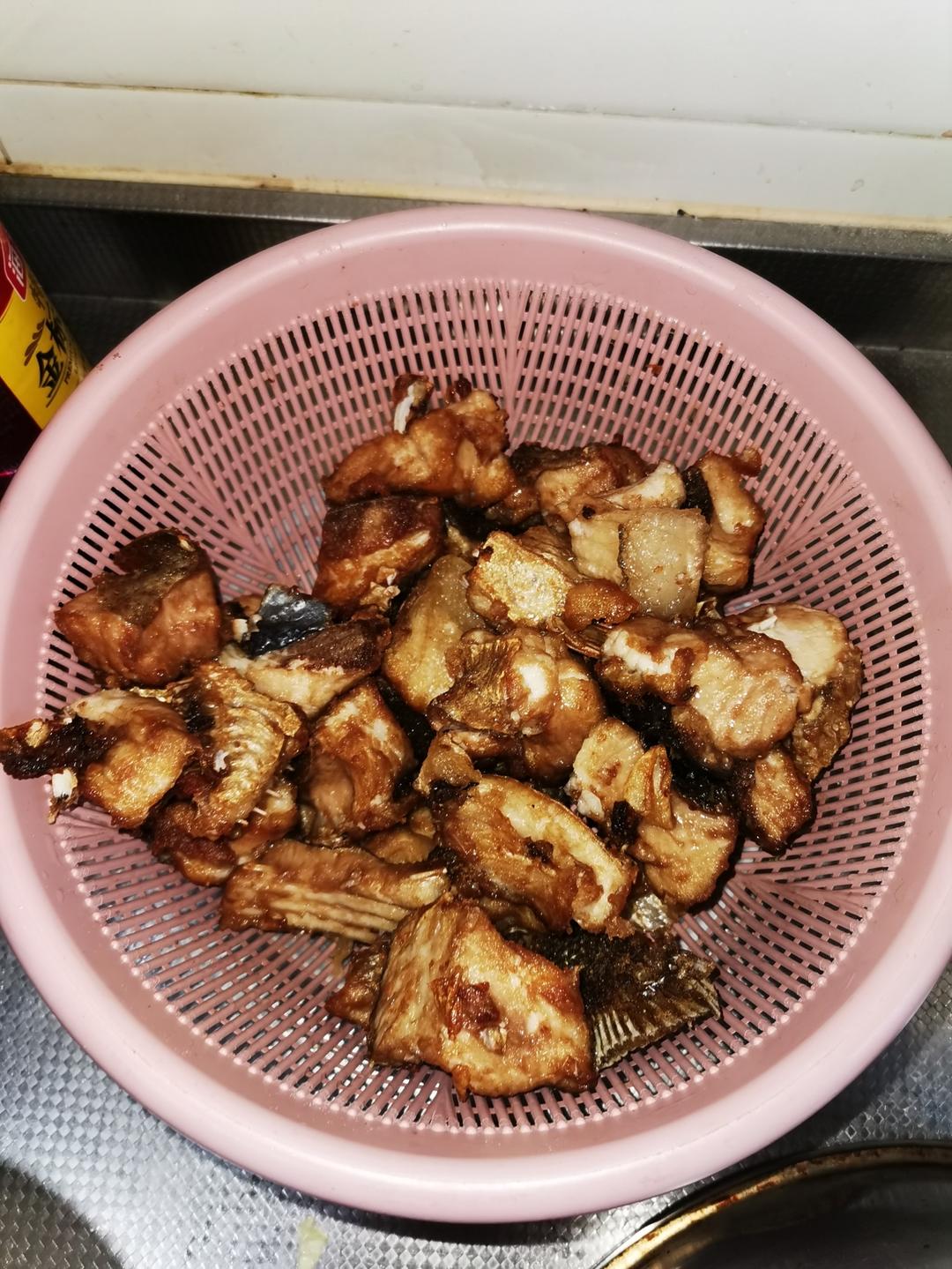 红烧鱼块