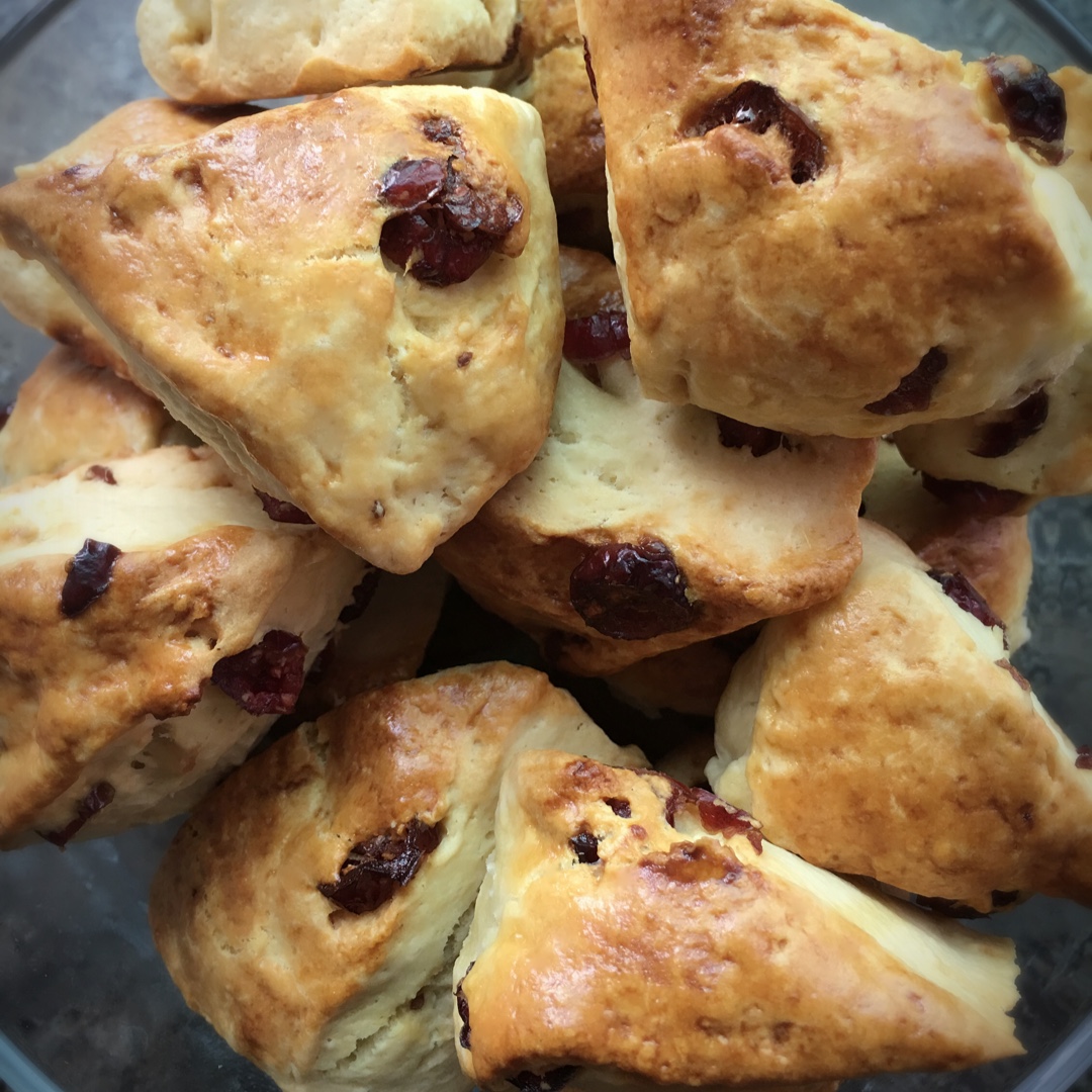 蔓越莓司康——轻松烘焙美味英式点心