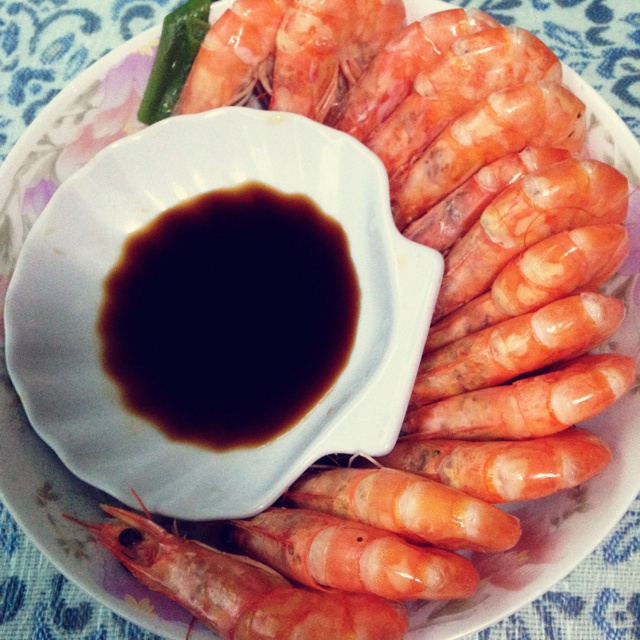 白灼虾