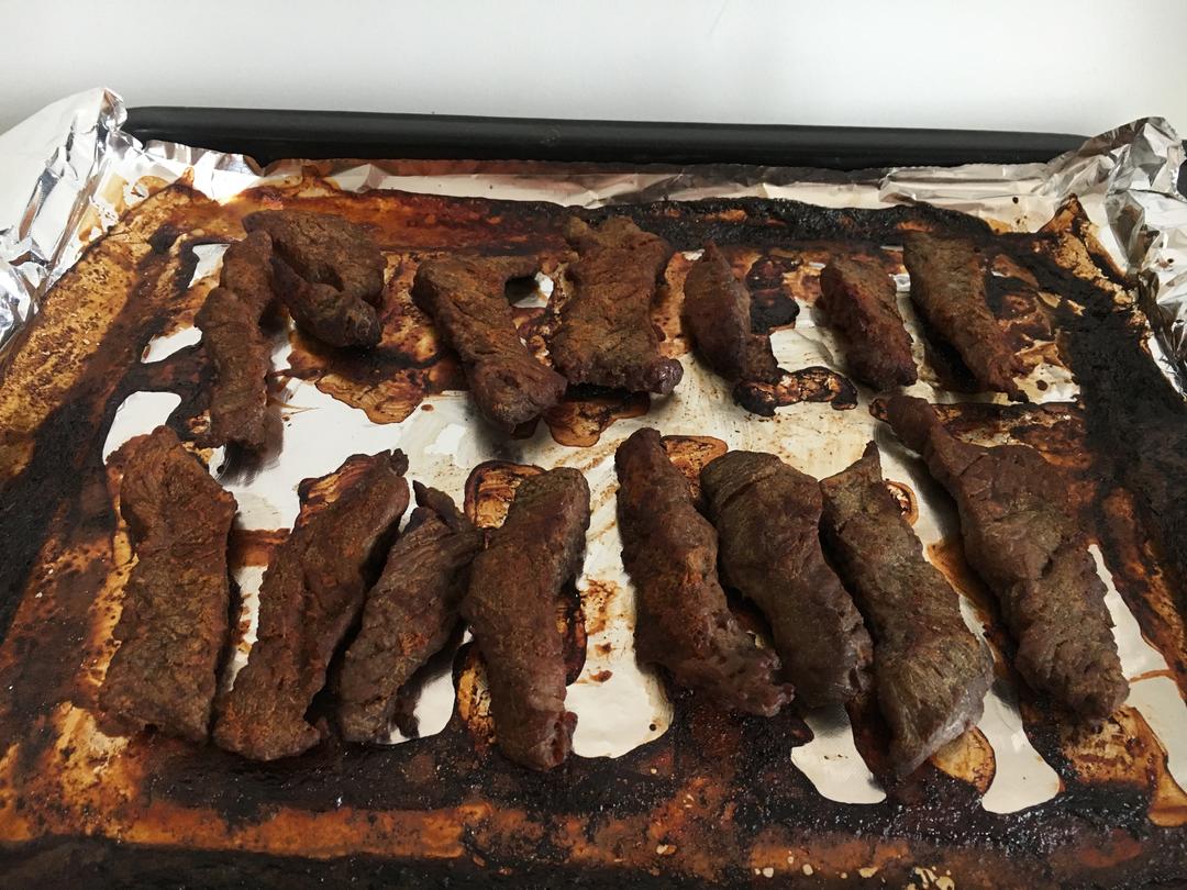 零失败的烤箱版生烤牛肉干