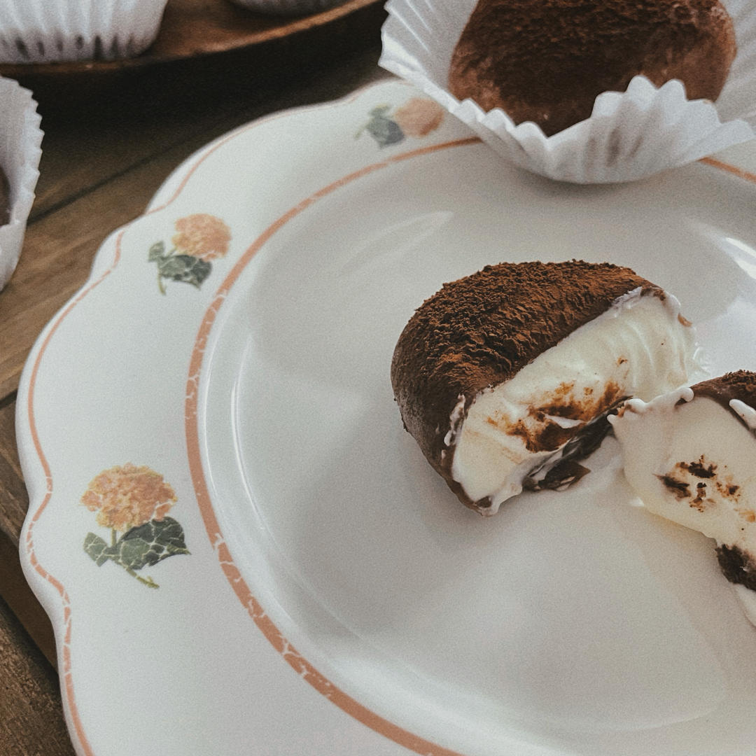 免烤箱❗️零失败的提拉米苏大福❗️