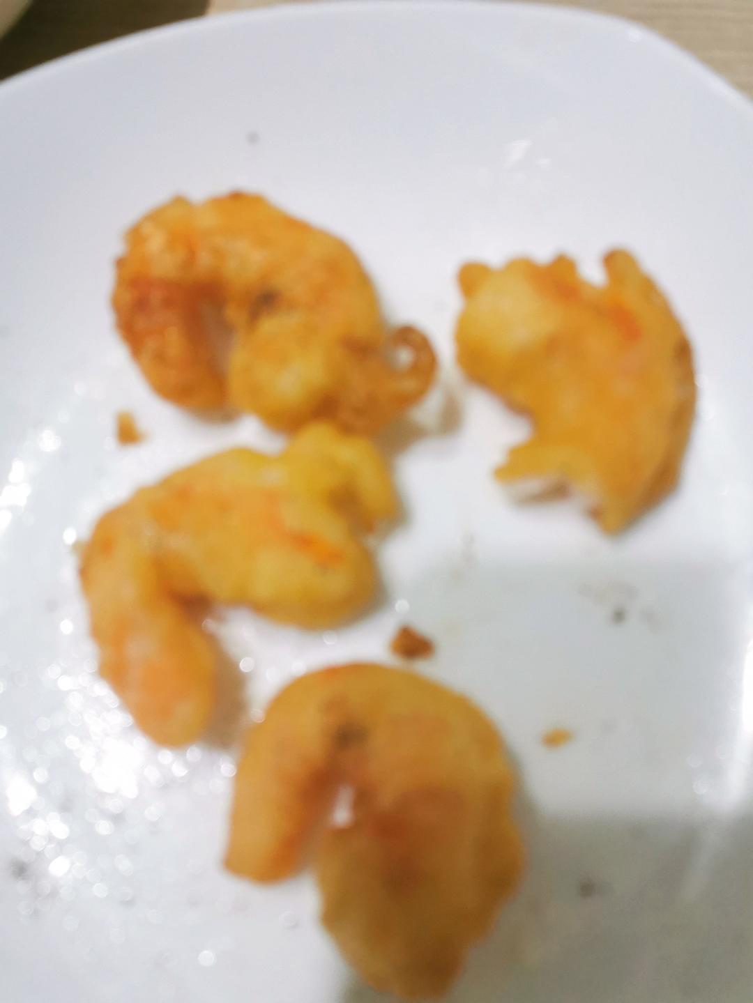 椒盐软炸虾仁～孩子们爱吃的营养美味