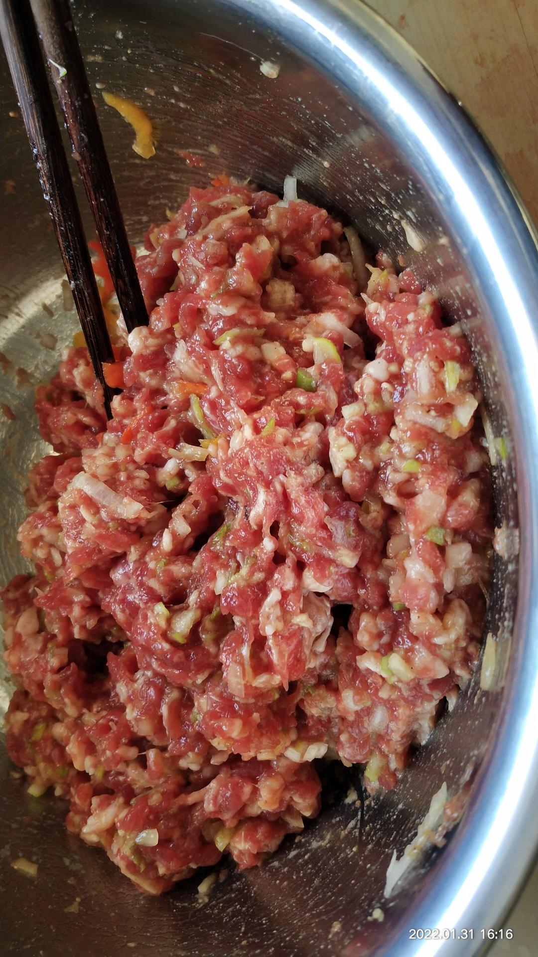 来自内蒙的羊肉饺子馅--婆婆的秘方