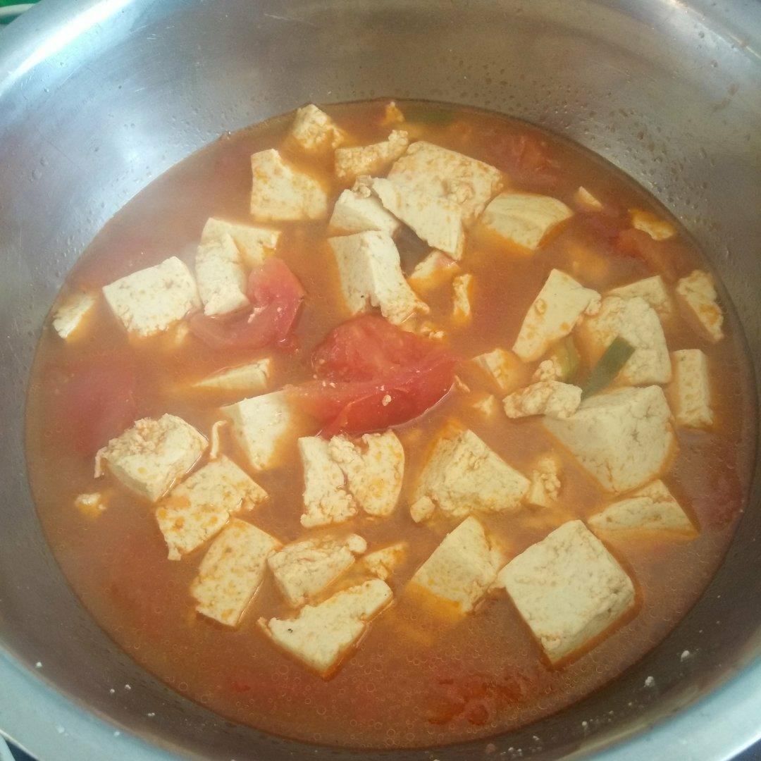 番茄炖豆腐