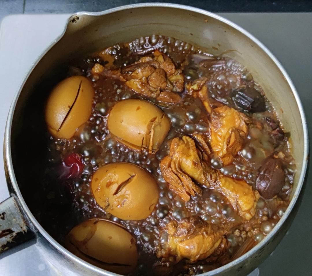 爆好吃的卤鸡腿 卤蛋❗电饭煲 炒锅都可以做~