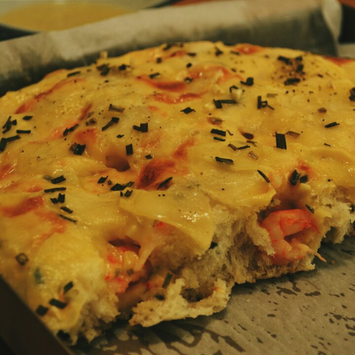 土豆迷迭香佛卡夏（附自制法式鲜奶油creme fraiche）