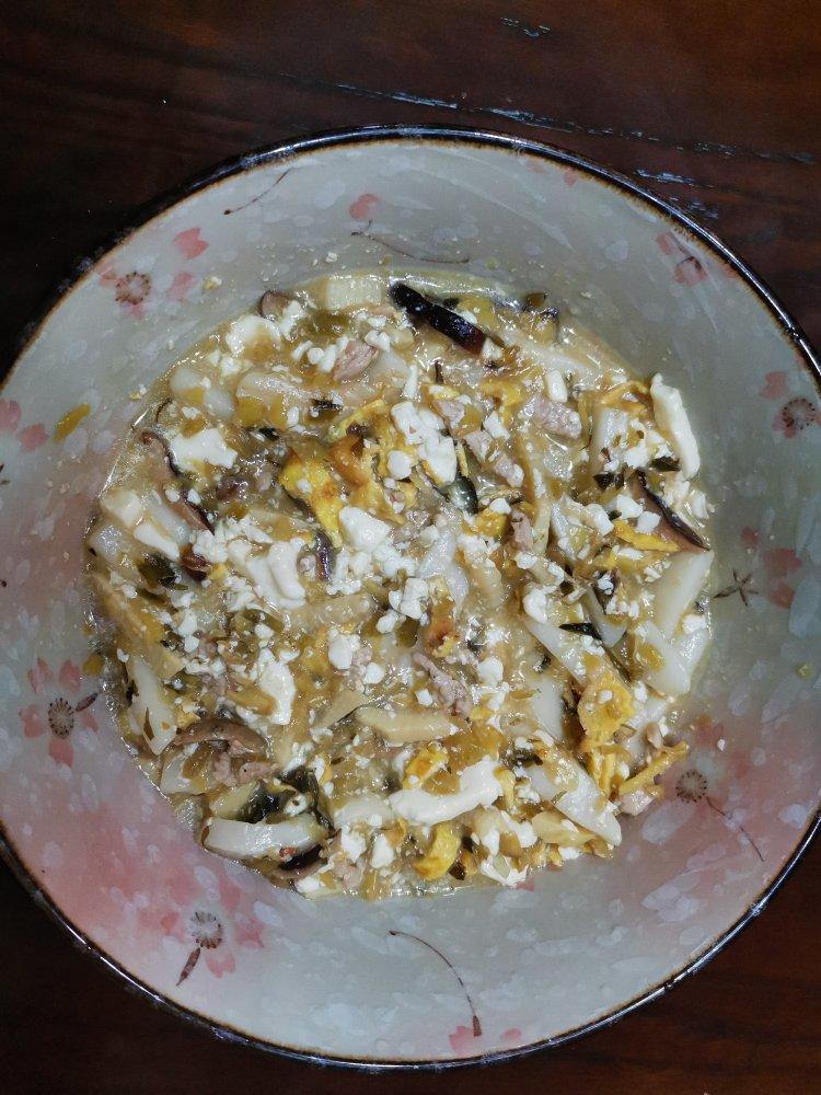 嵊州炒年糕（雪菜豆腐汤年糕）